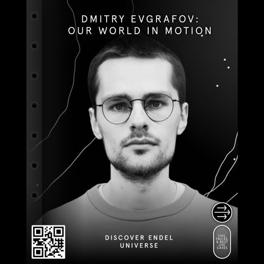 Cover: Dmitry Evgrafov: Our world in motion